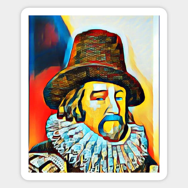 Francis Bacon Abstract Portrait | Francis Bacon Artwork 4 Magnet by JustLit